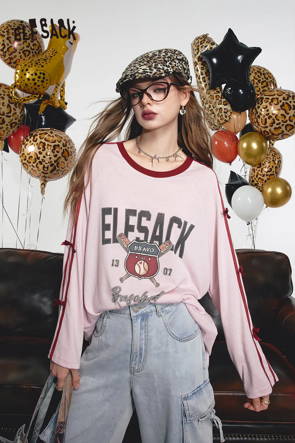 2024 Summer ELFSACK New Arrivals Gray Retro Washed Slim Pictorial Printed Casual Sleeveless Vest Suspenders for Women