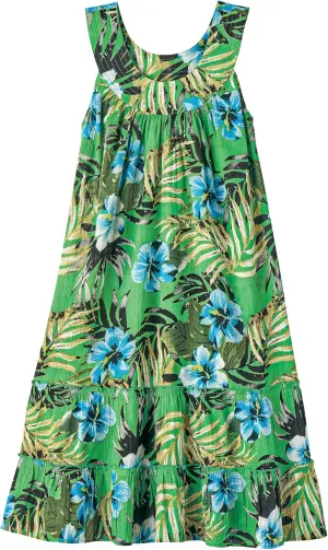 Anthony Richards Women's Crinkle Gauze Sun Dress 100% Cotton Sleeveless Dress