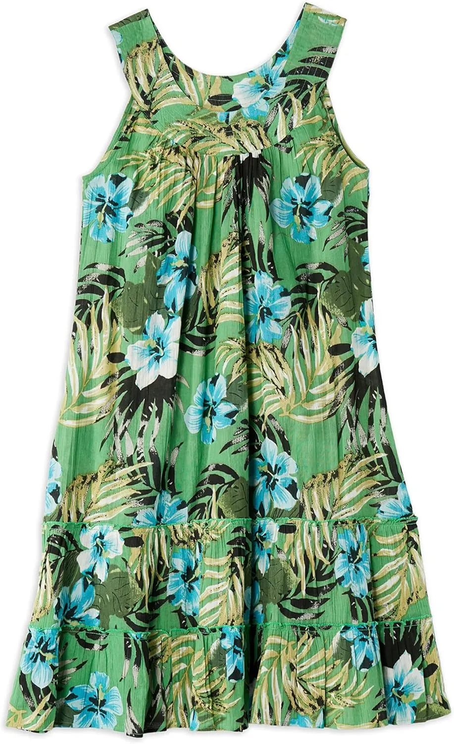 Anthony Richards Women's Crinkle Gauze Sun Dress 100% Cotton Sleeveless Dress
