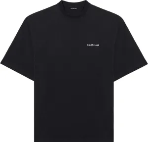 Balenciaga Défilé T-Shirt 'Black', black