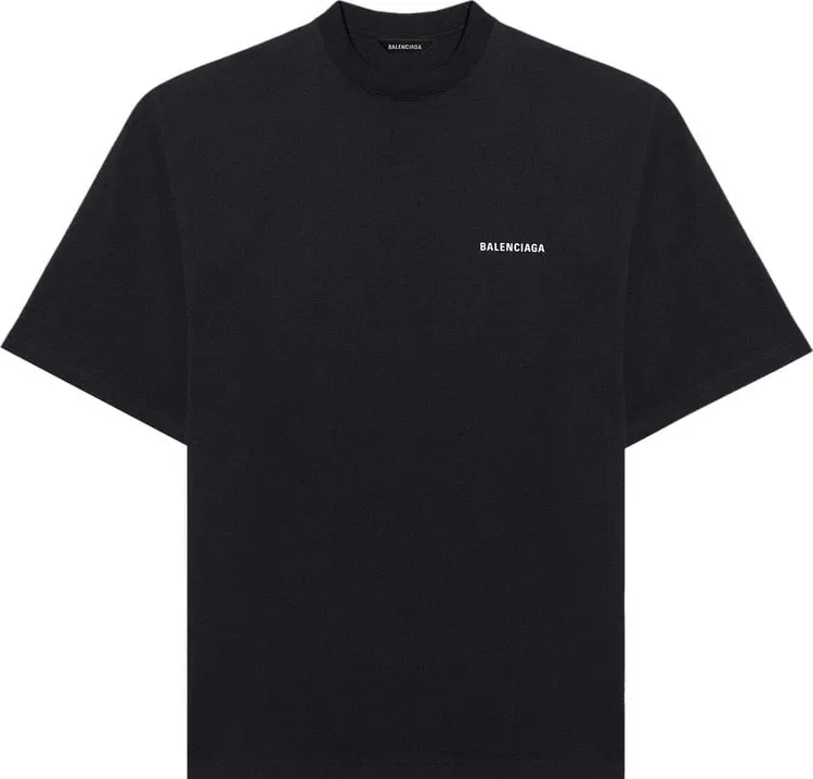 Balenciaga Défilé T-Shirt 'Black', black