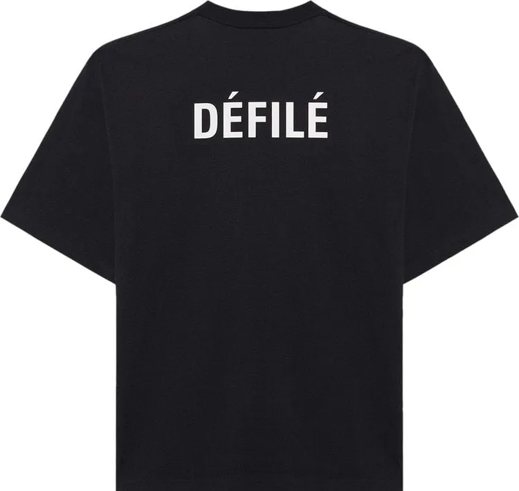 Balenciaga Défilé T-Shirt 'Black', black