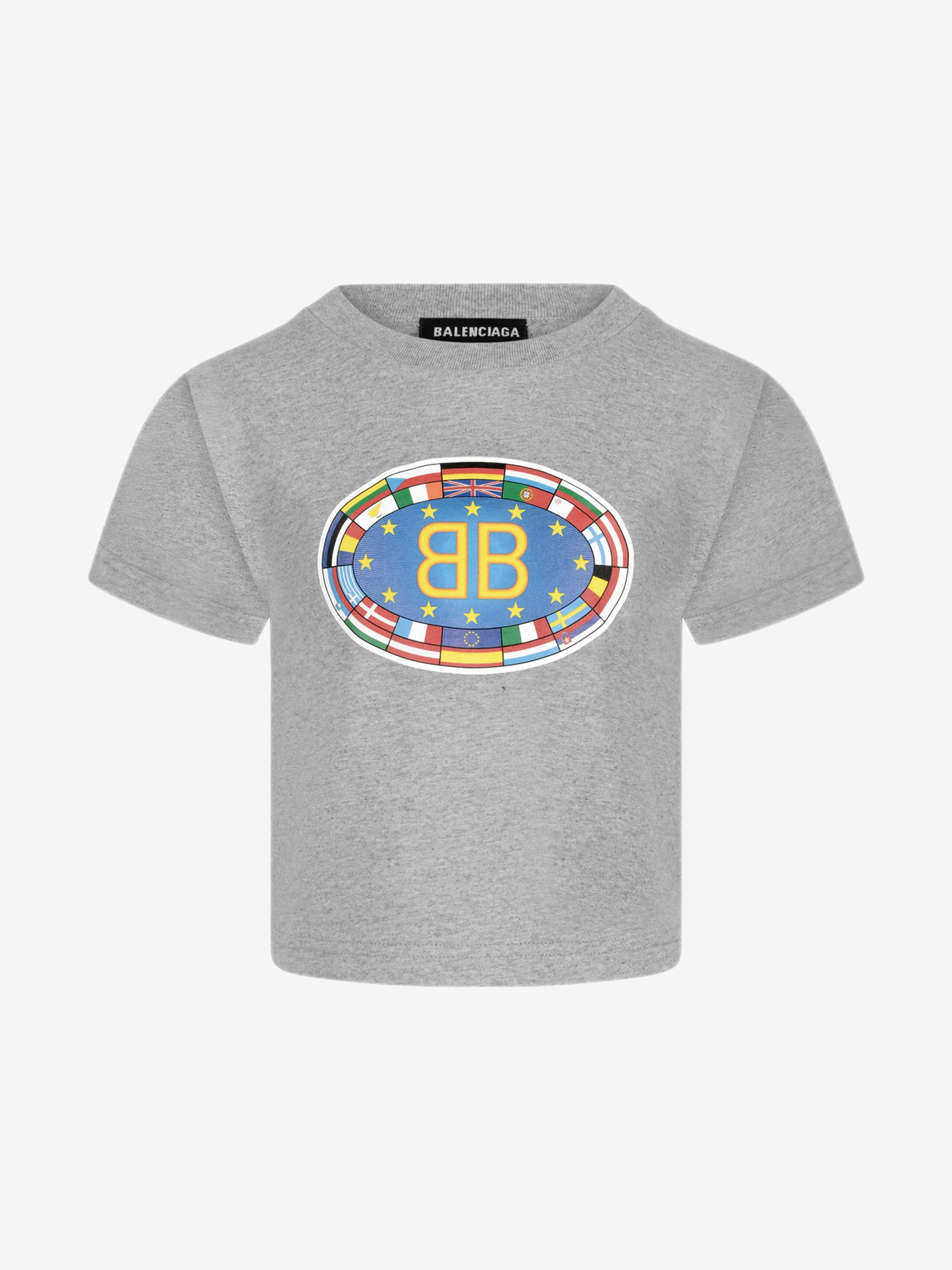Balenciaga Kids T-Shirt - Cotton Logo T-Shirt
