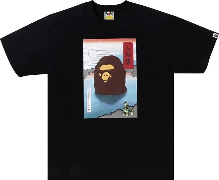 BAPE Japan Souvenir Tee #1 'Black', black