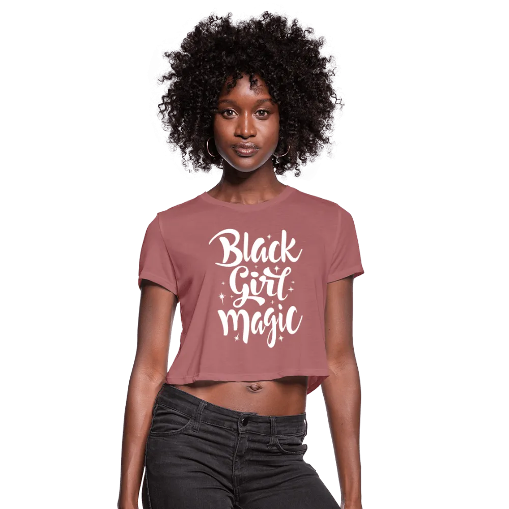 Black Girl Magic Women's Crop Top (Style 2)