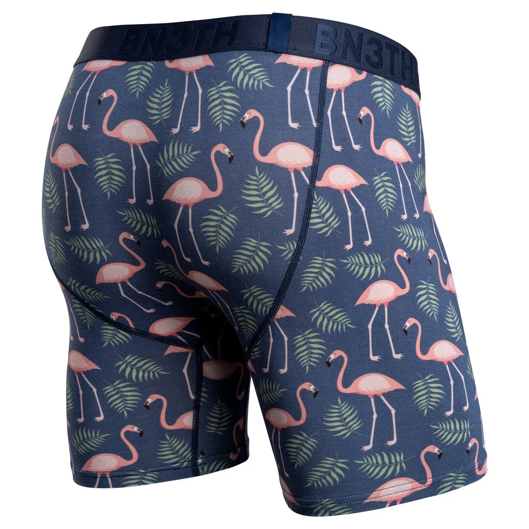 BN3TH Men's Classic Boxer Brief Flamingos Navy