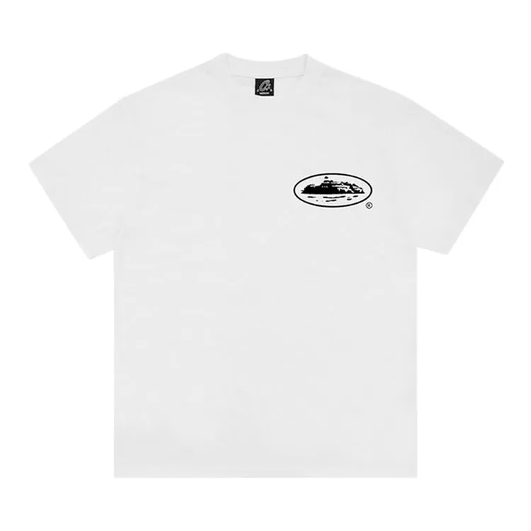 Corteiz OG Island 'White' T-shirt, white
