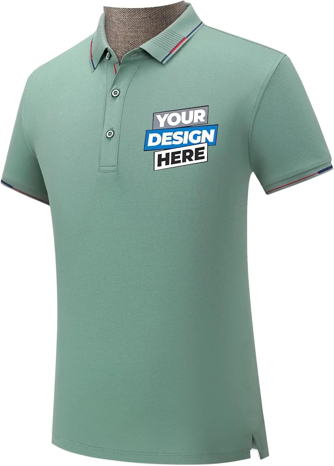 Custom Shirts for Men/Women Personalized Polo Shirt Embroidered Print Design Your Own Text Logo Name T-Shirts
