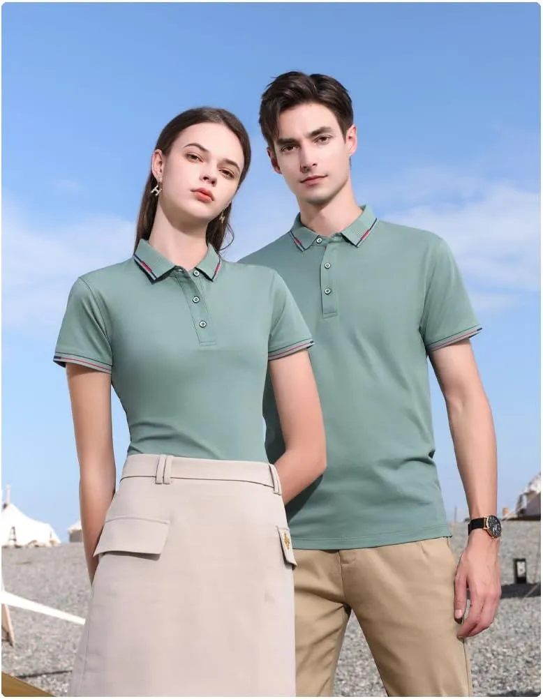 Custom Shirts for Men/Women Personalized Polo Shirt Embroidered Print Design Your Own Text Logo Name T-Shirts