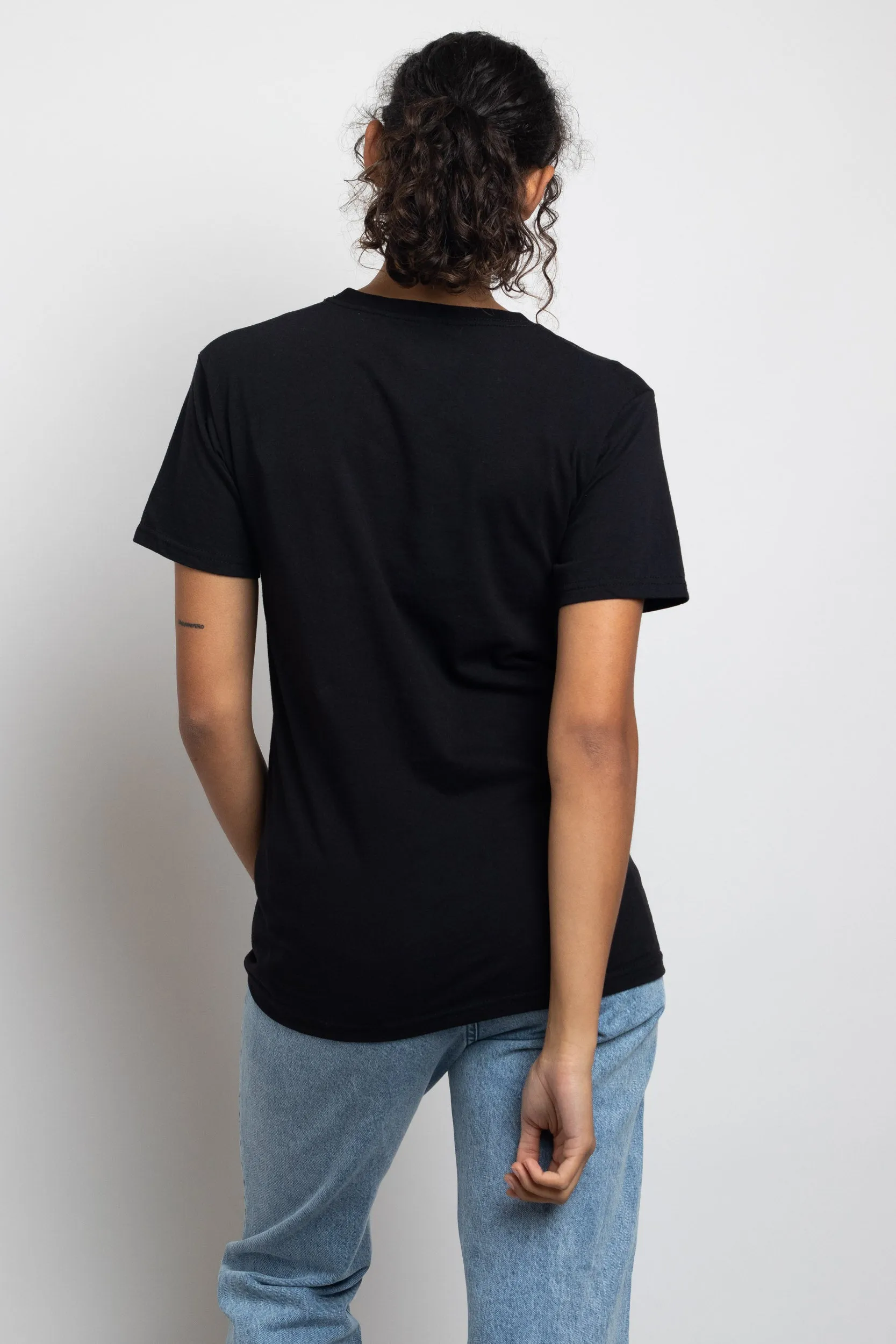 Daisy Street Relaxed T-Shirt with Lucky Girl Print