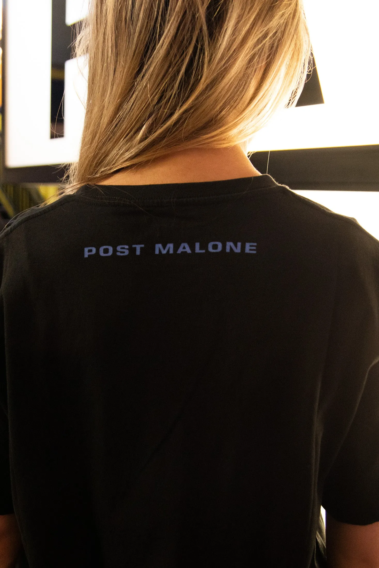 Daisy Street Relaxed T-Shirt with Post Malone Print