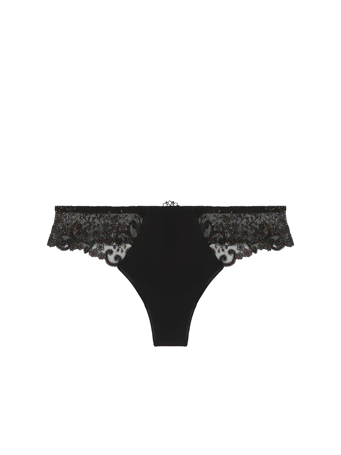 Delice Thong In Noir Gem - Simone Perele