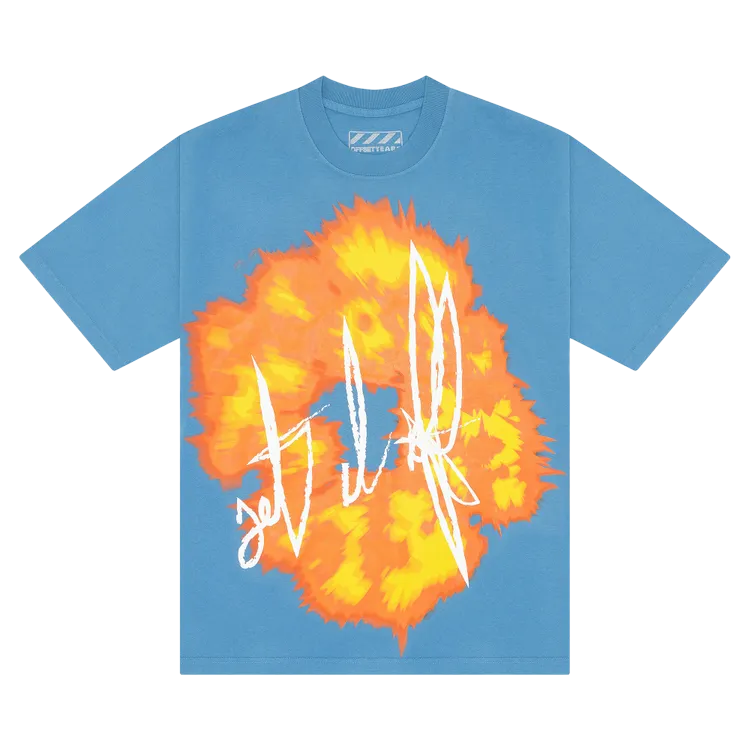 Denim Tears x Offset Set It Off #2 'Blue' T-Shirt, blue