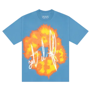 Denim Tears x Offset Set It Off #2 'Blue' T-Shirt, blue
