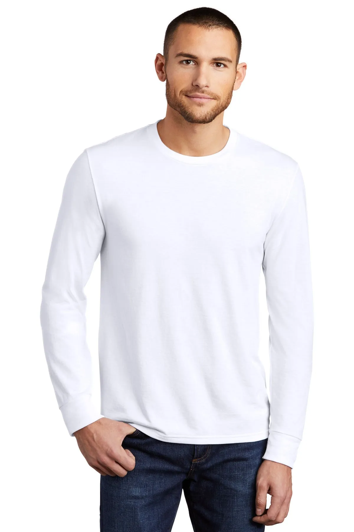 District Perfect Tri Long Sleeve Tee. DM132
