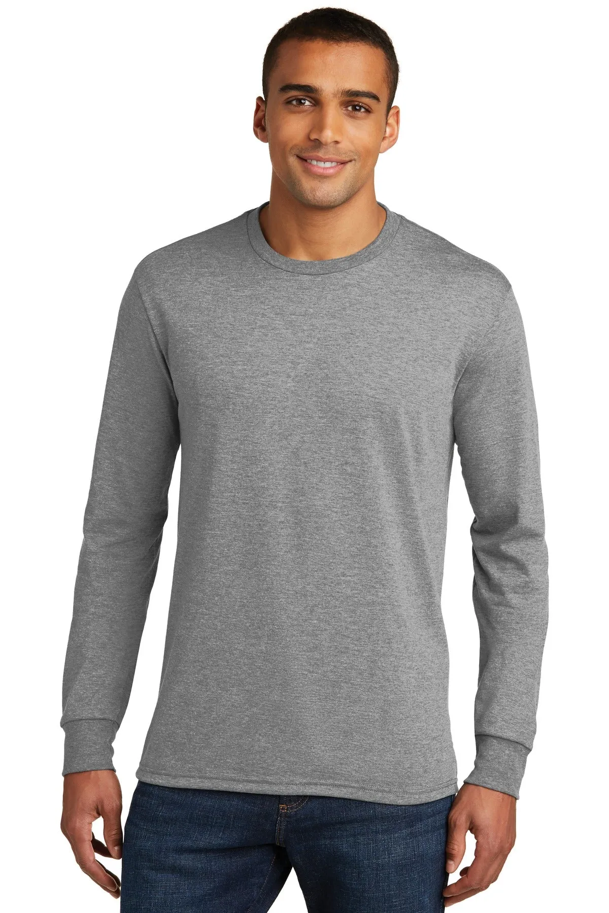 District Perfect Tri Long Sleeve Tee. DM132