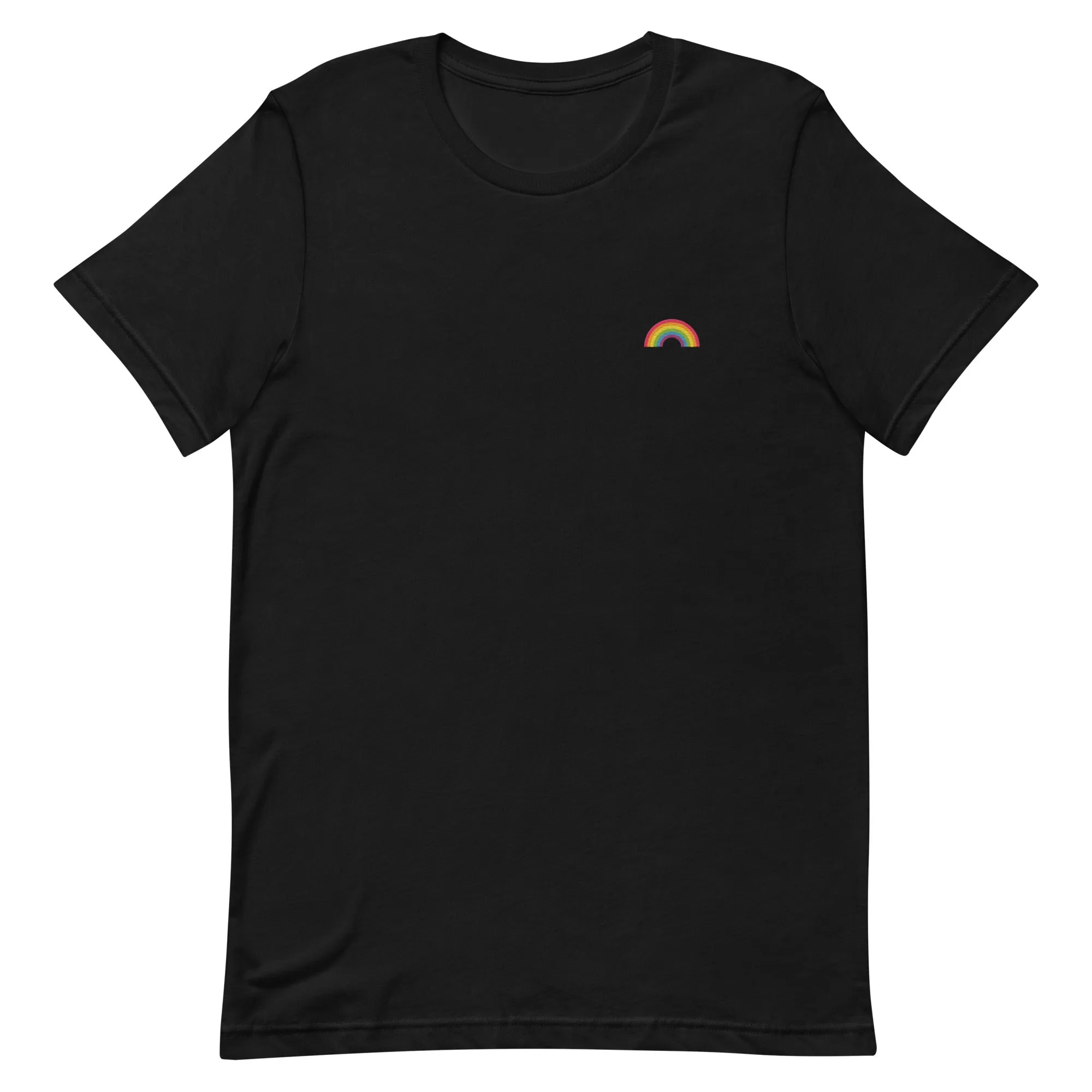 Embroidered Rainbow T-Shirt