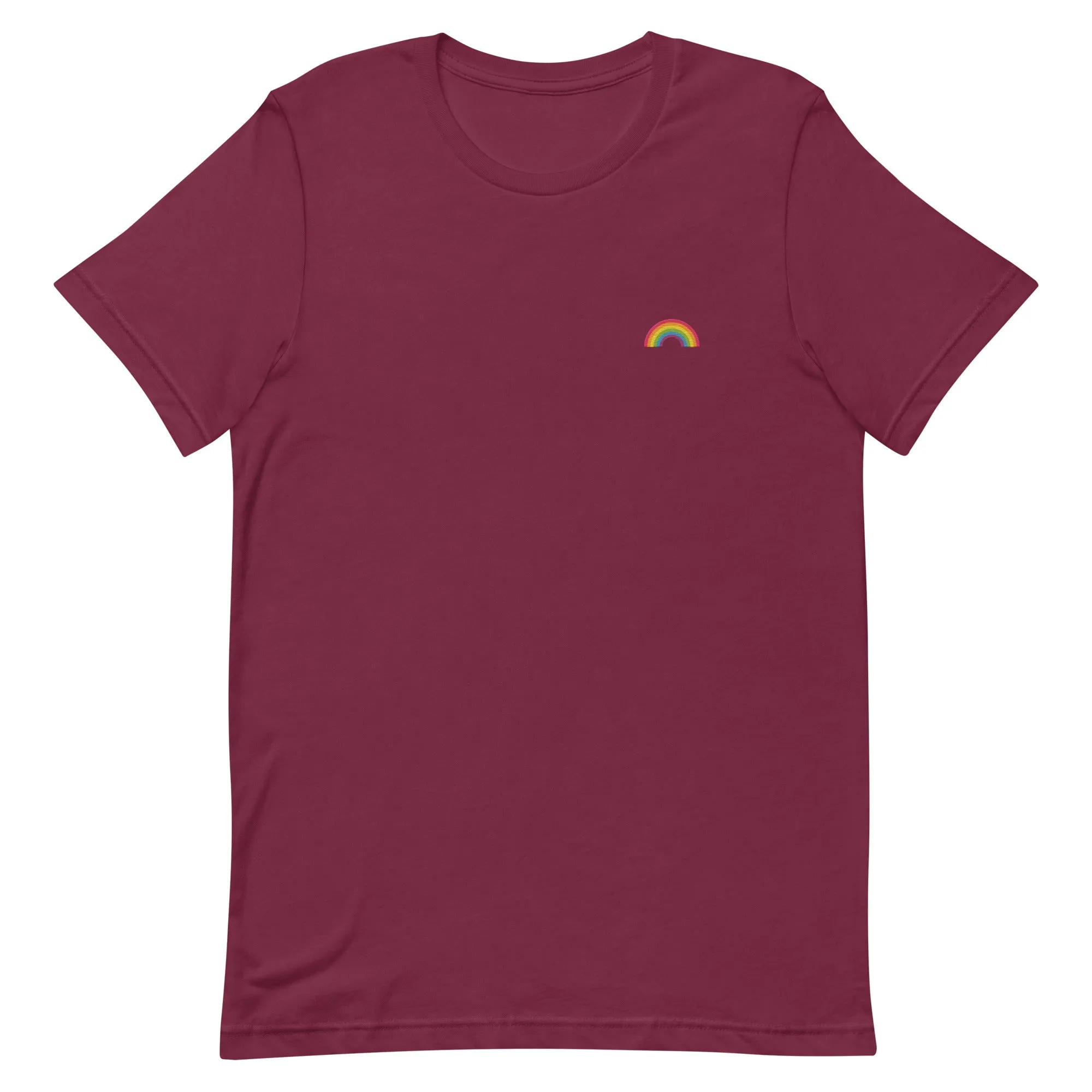 Embroidered Rainbow T-Shirt