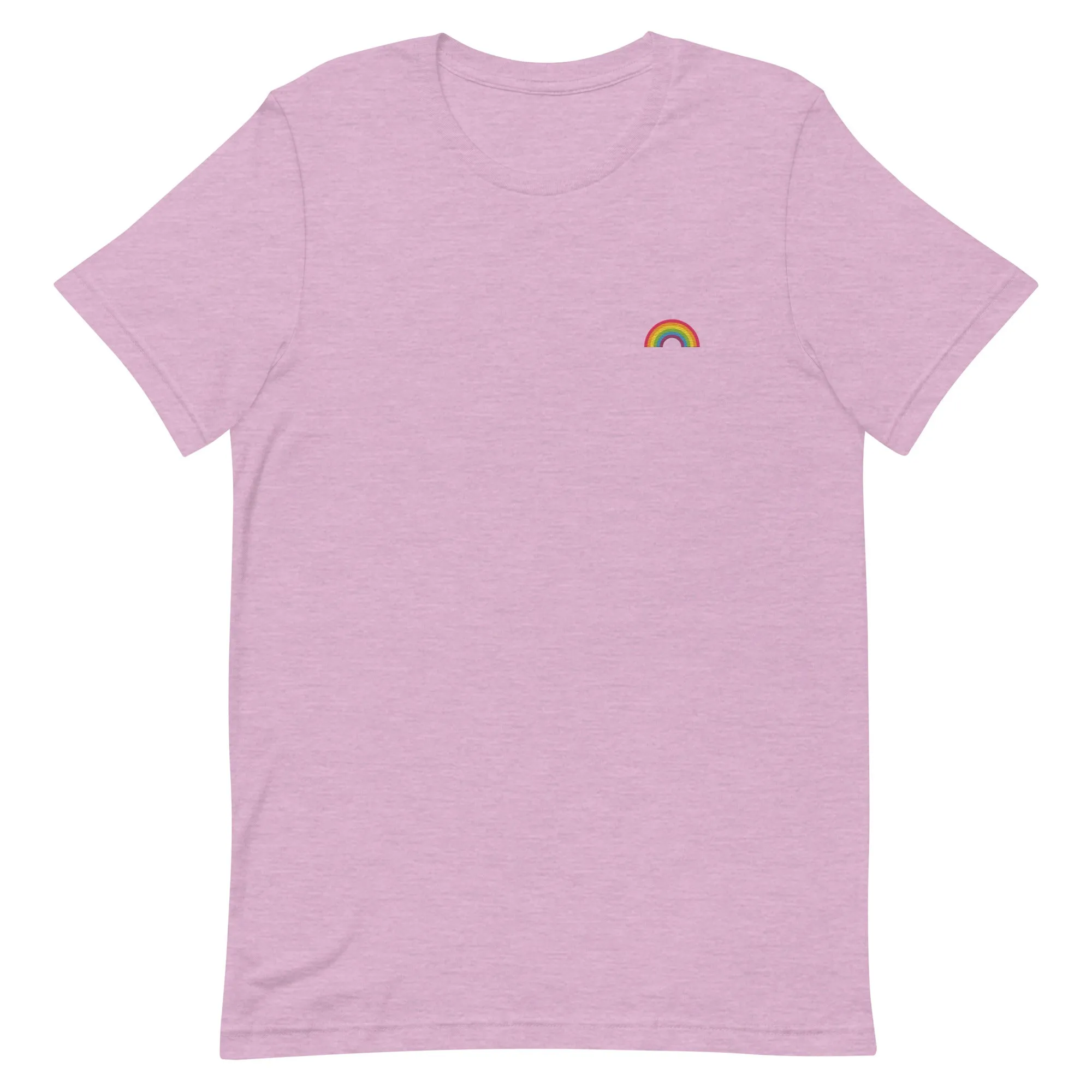 Embroidered Rainbow T-Shirt