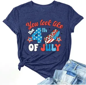 Floral Shirts for Women Boho Wildflower Graphic Workout T Shirts Summer Short Sleeve Nature Tee Tops