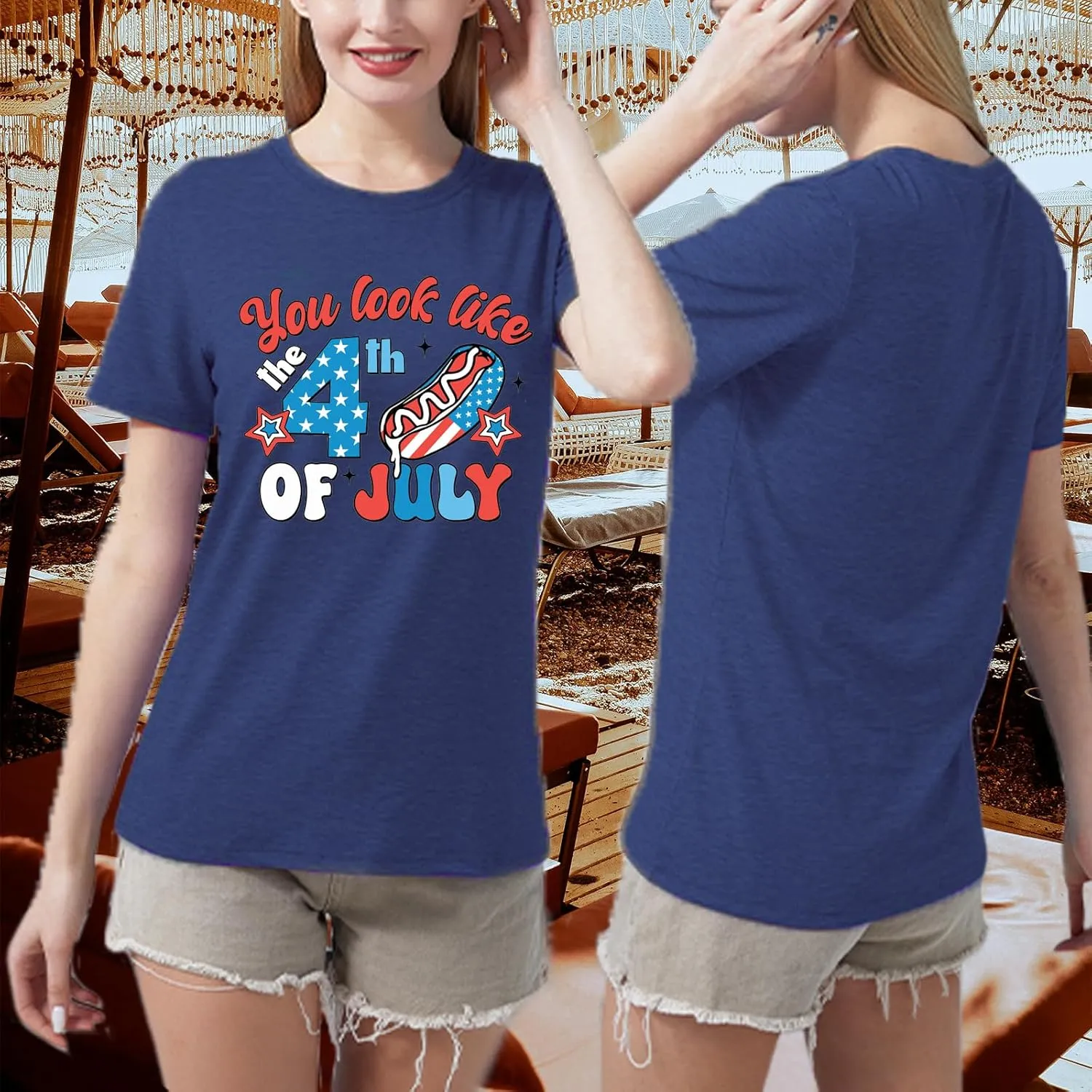 Floral Shirts for Women Boho Wildflower Graphic Workout T Shirts Summer Short Sleeve Nature Tee Tops