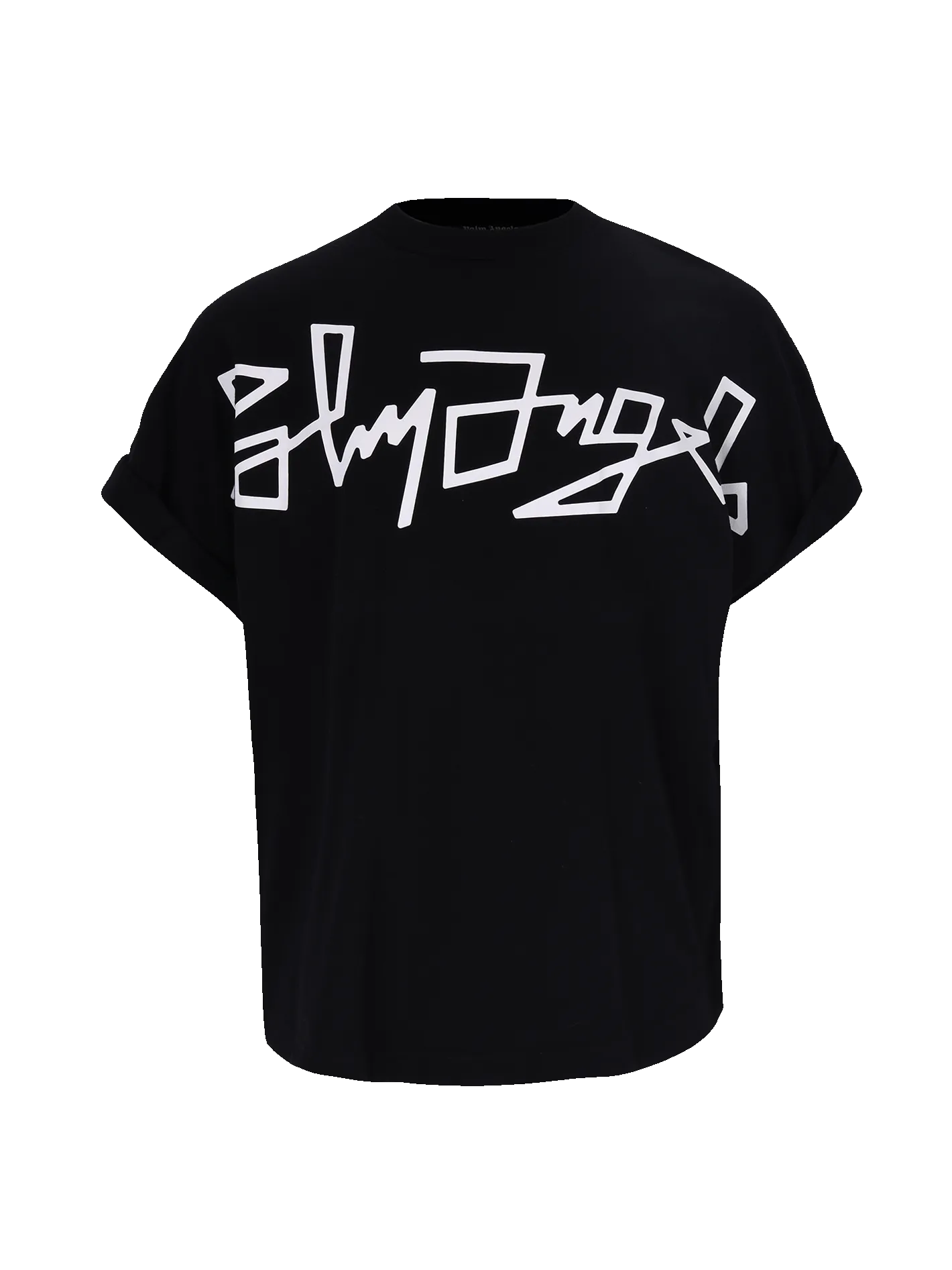 graffiti-print logo t-shirt