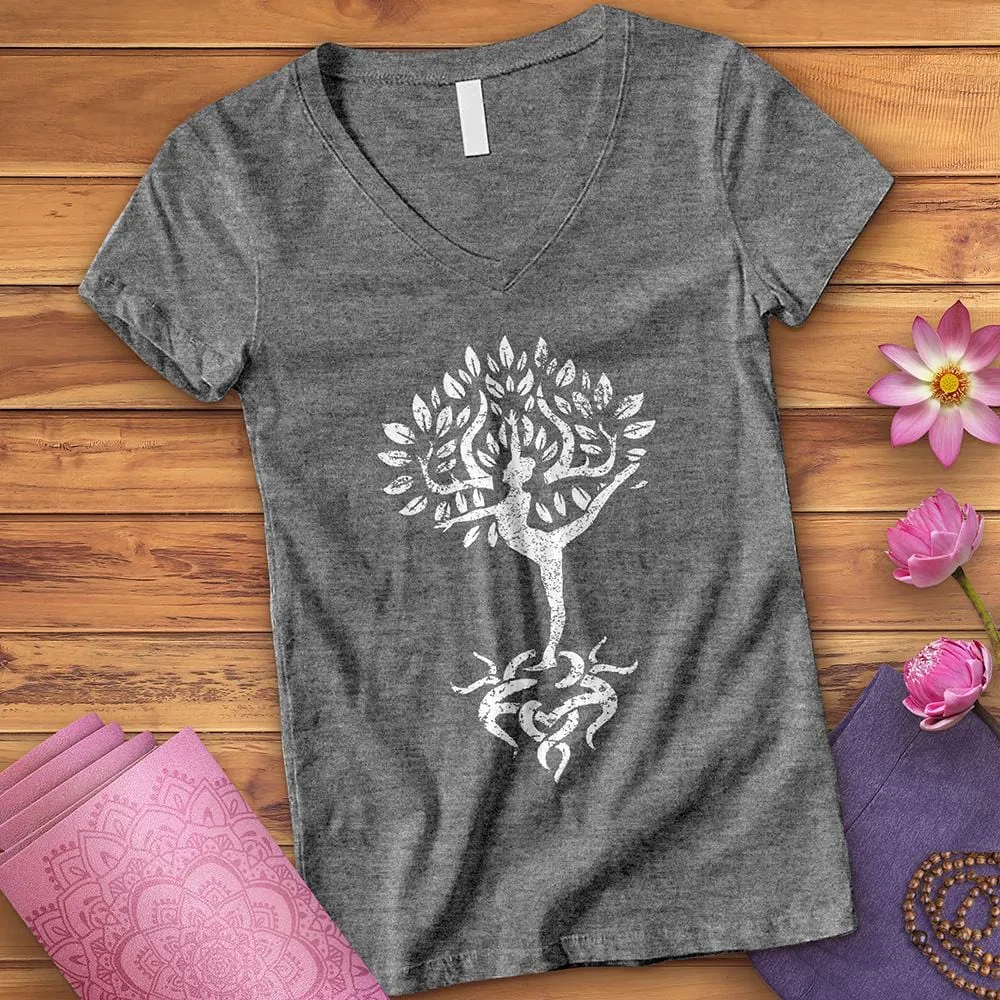 Grounded Warrior V-Neck