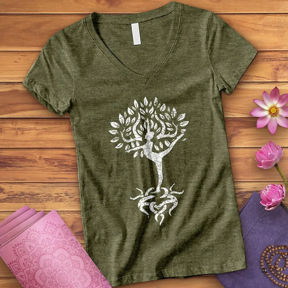 Grounded Warrior V-Neck
