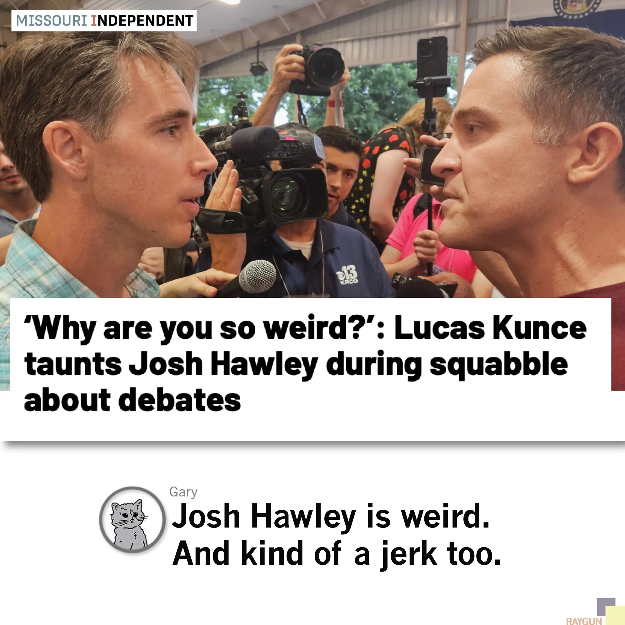 Josh Hawley Is Weird