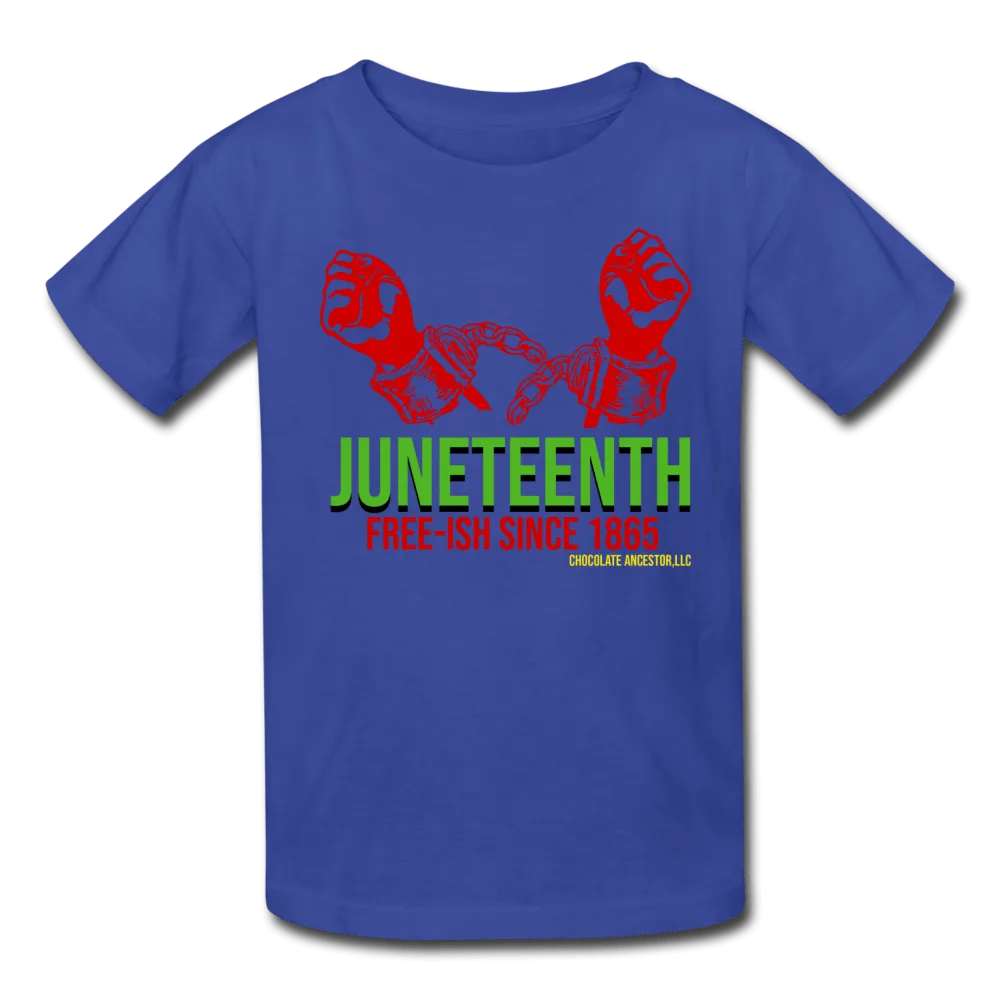 Juneteenth Free-ish Since 1865 Kids' T-Shirt