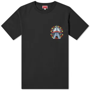 Kenzo Drawn Varsity T-shirt, black