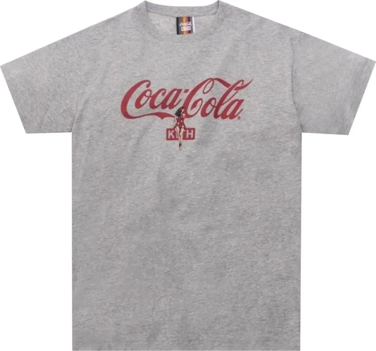 Kith x Coca-Cola Hula T-Shirt 'Grey', Gray