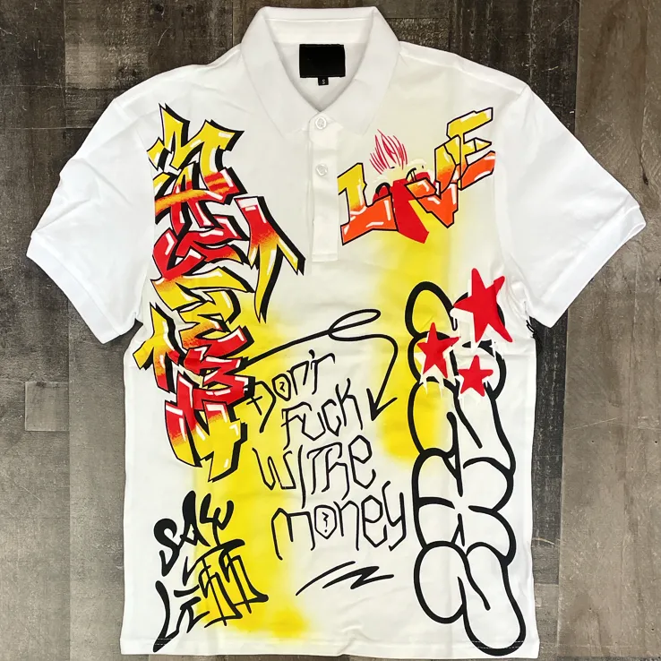 Mackeen- ort money polo ss tee