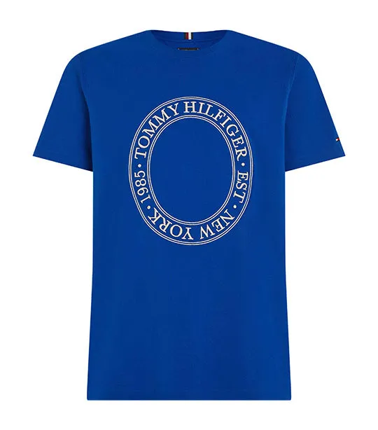 Men's Embroidery Roundel T-Shirt