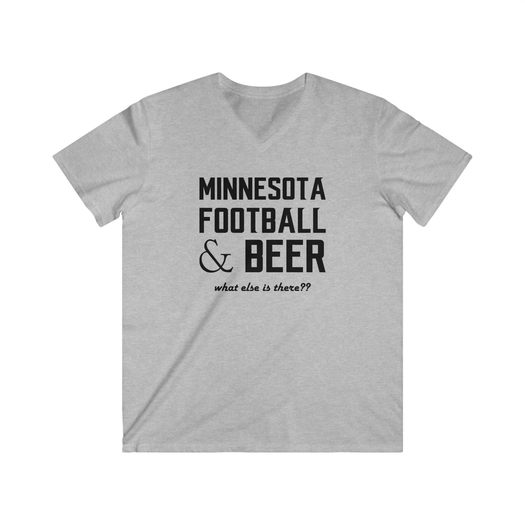 Men's Fitted V-Neck Short Sleeve - What else is there??
