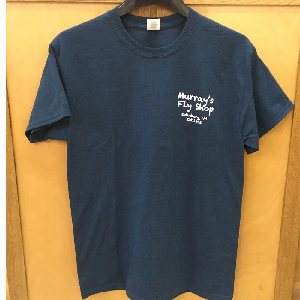 MFS T-Shirt--Fly Caster and White Lettering