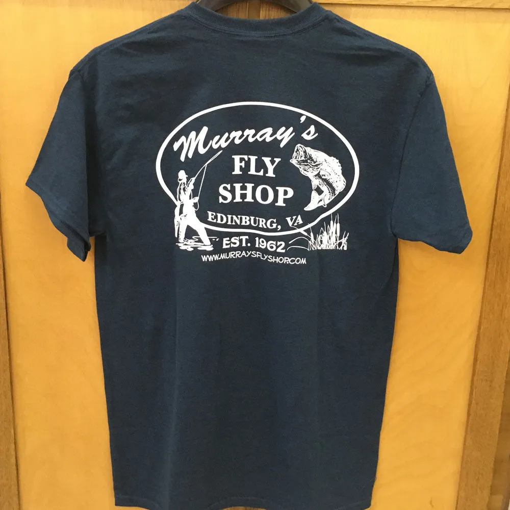 MFS T-Shirt--Fly Caster and White Lettering