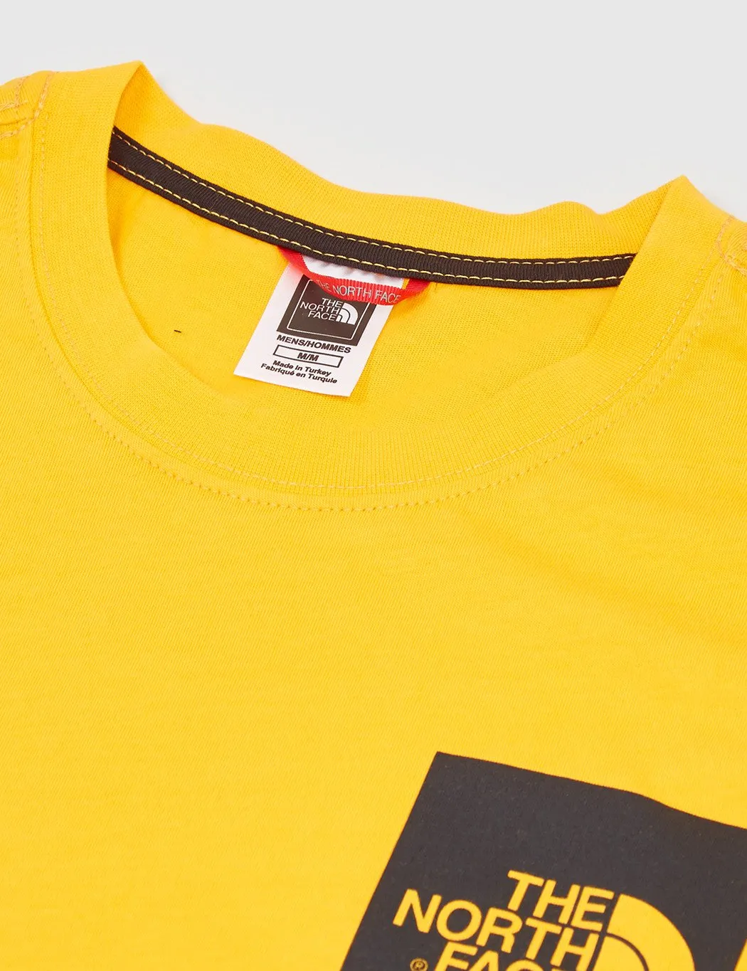 North Face Fine Pocket T-Shirt - Zinnia Orange