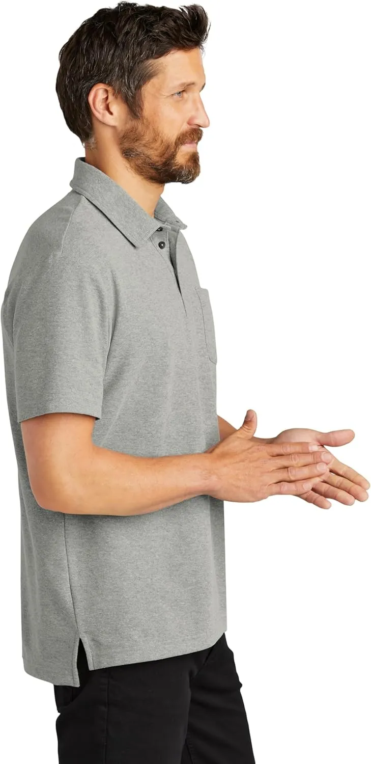 Port Authority C-Free Cotton Blend Pique Pocket Polo