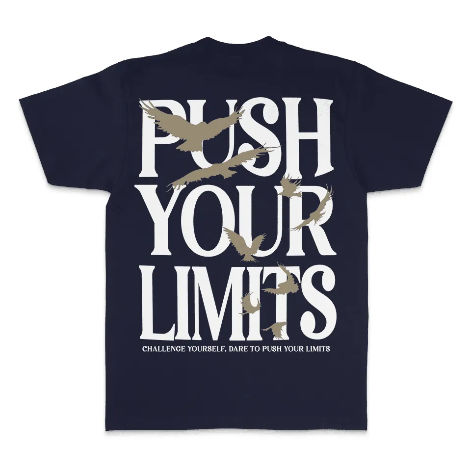 Push Your Limits - Navy T-Shirt