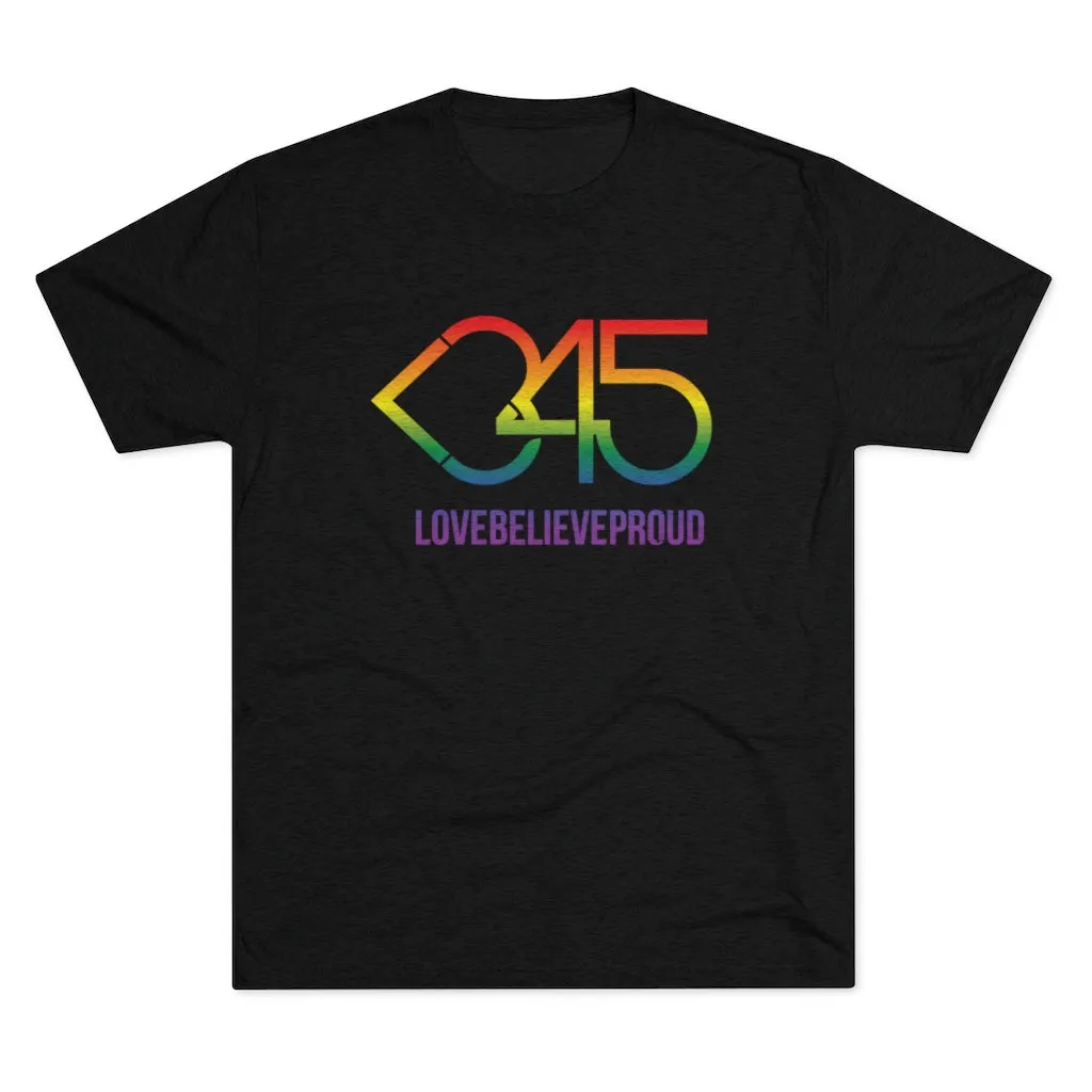 Rainbow Heart345 Crew Tee