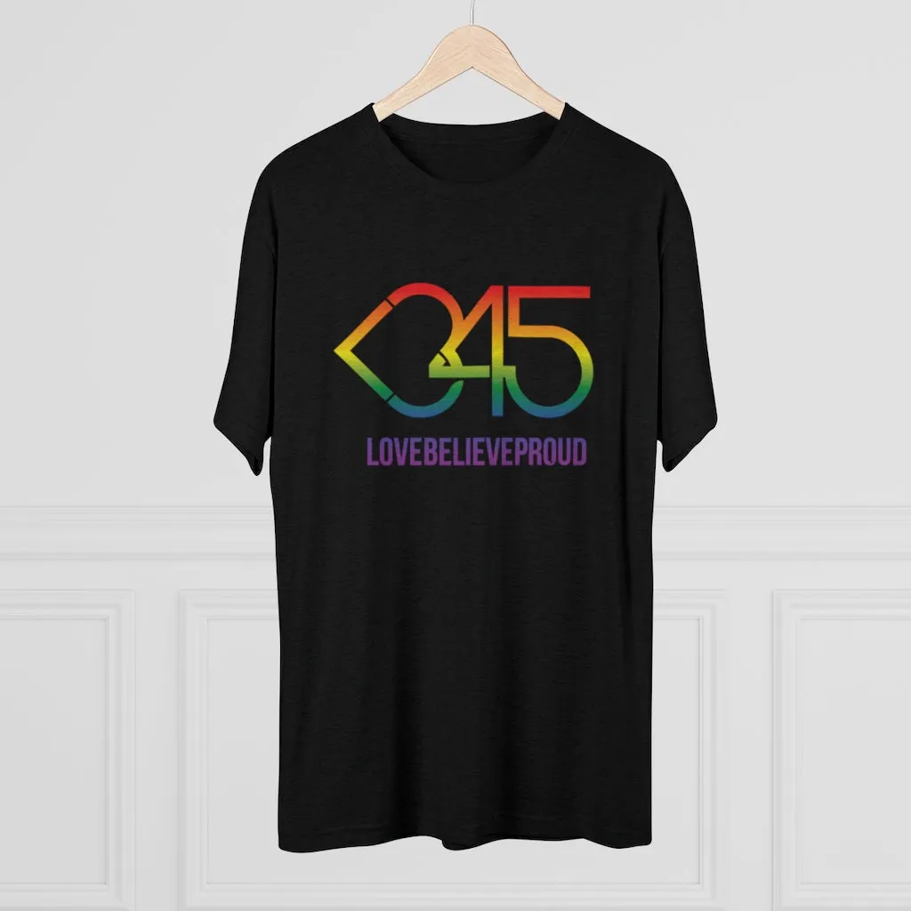 Rainbow Heart345 Crew Tee