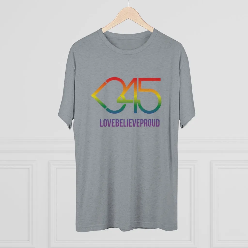 Rainbow Heart345 Crew Tee