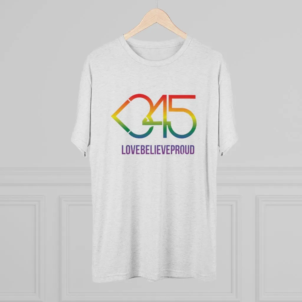 Rainbow Heart345 Crew Tee