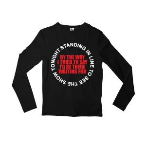 Red Hot Chili Peppers Full Sleeves T shirt - By The Way