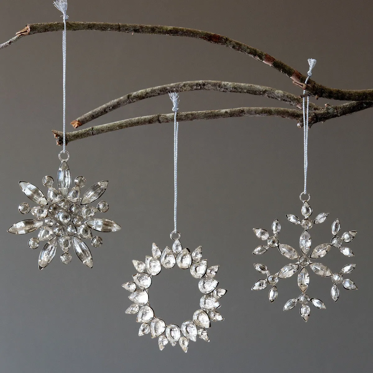 Rhinestone Brooch Ornaments, 3 Styles