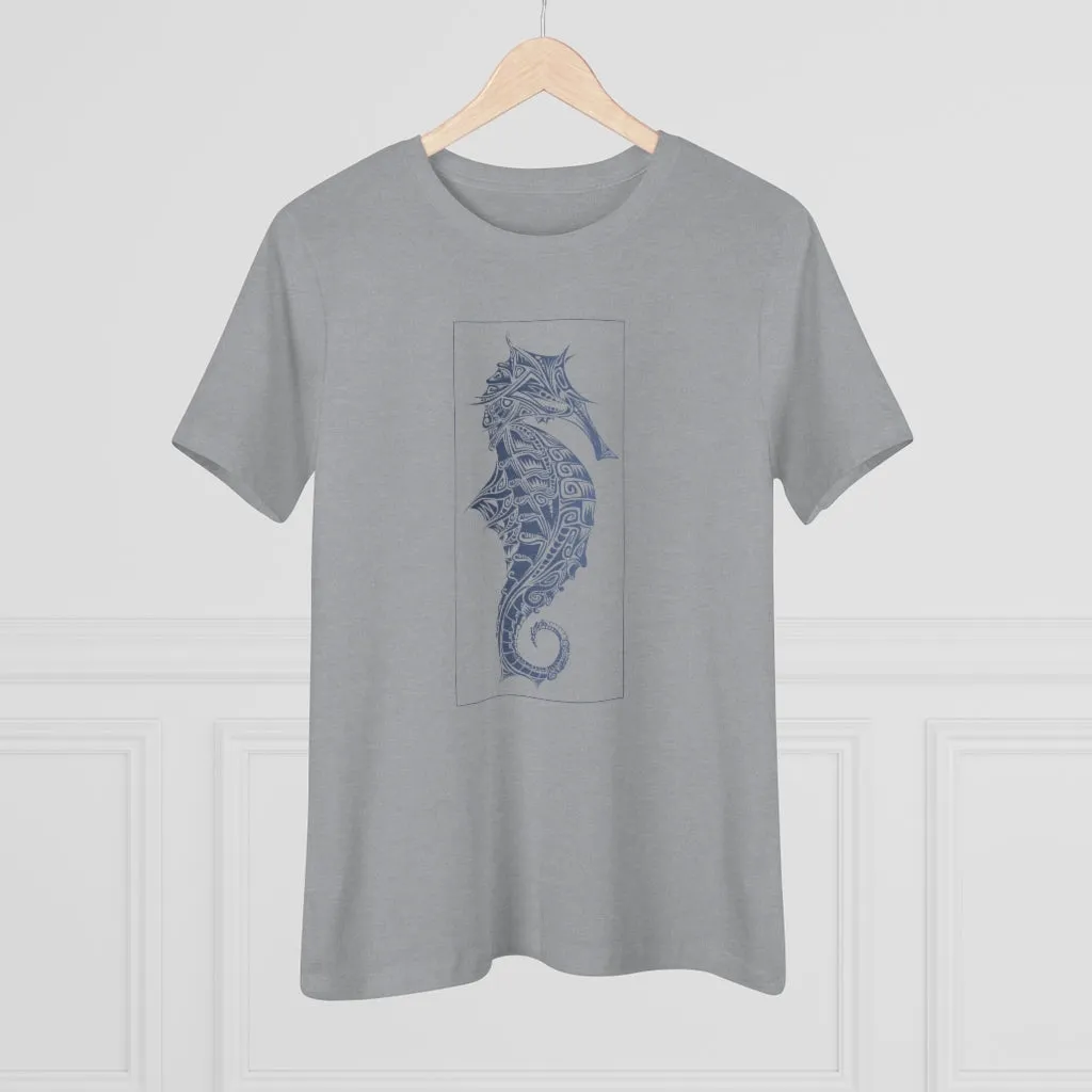Seahorse, Women's Premium Tee