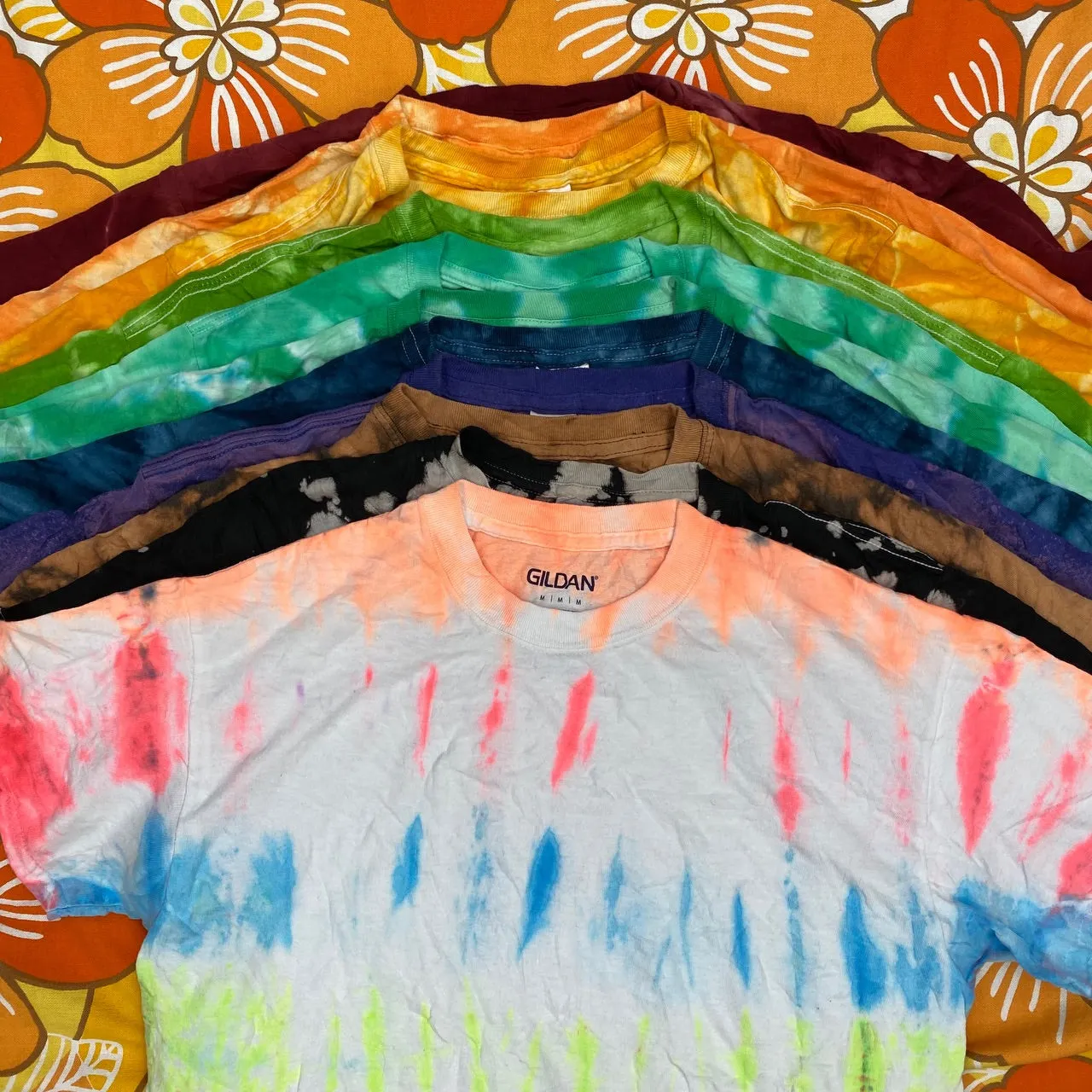 Tie Dye T-shirts - 10kg - Grade A/ B