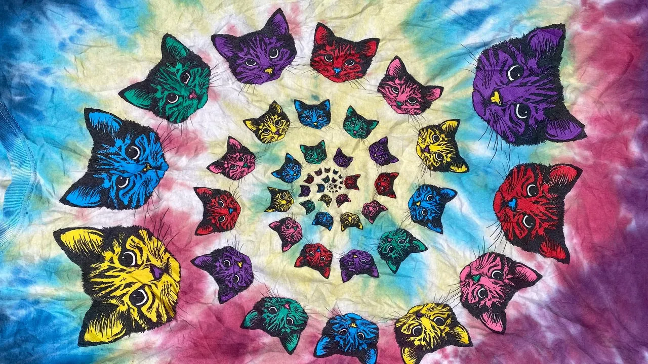 Tie Dye T-shirts - 10kg - Grade A/ B