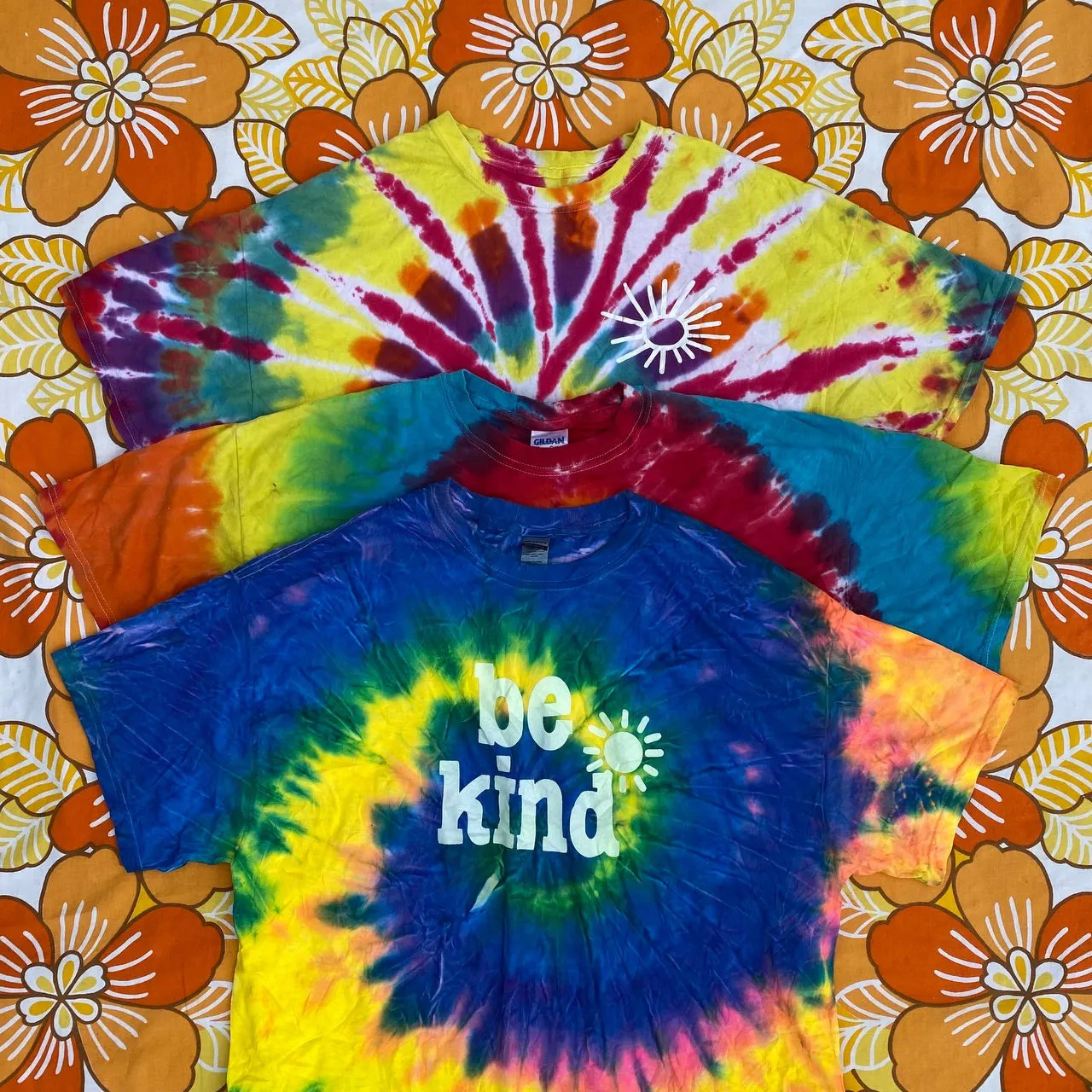 Tie Dye T-shirts - 10kg - Grade A/ B